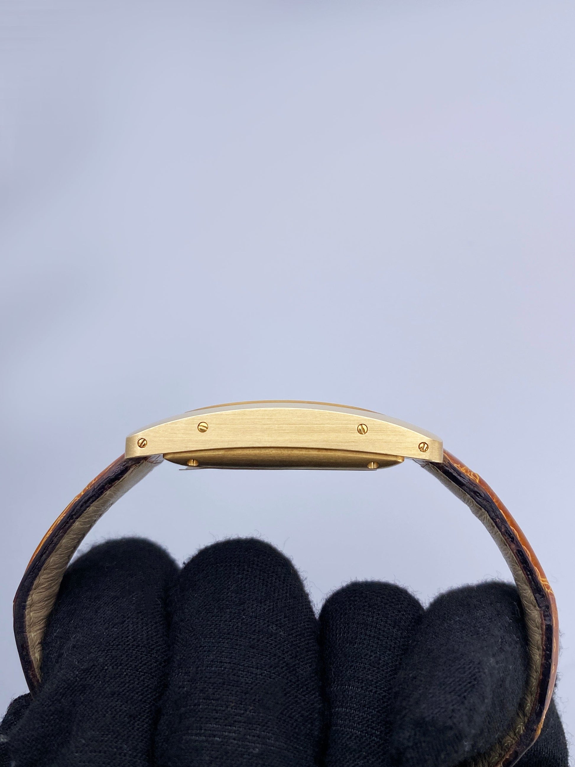 Cartier Tank Americaine W2603556 18K Yellow Gold Ladies Watch - Watches