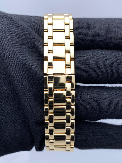 Cartier Tank Americaine W26035K2 18K Yellow Gold Watch - Wristwatch