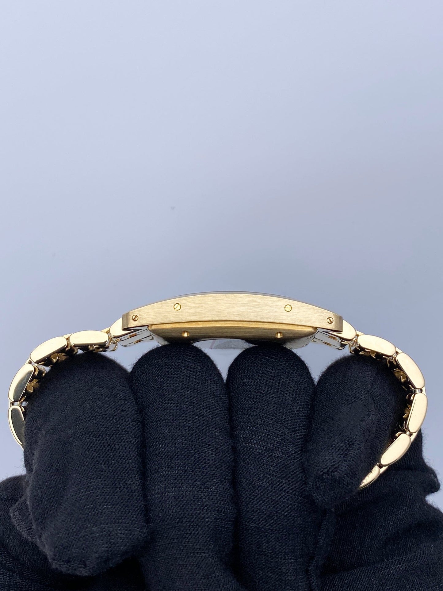 Cartier Tank Americaine W26035K2 18K Yellow Gold Watch - Wristwatch
