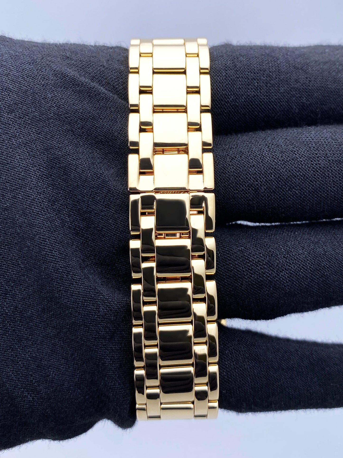 Cartier Tank Americaine W26035K2 18K Yellow Gold Ladies Watch Box Papers - Watches