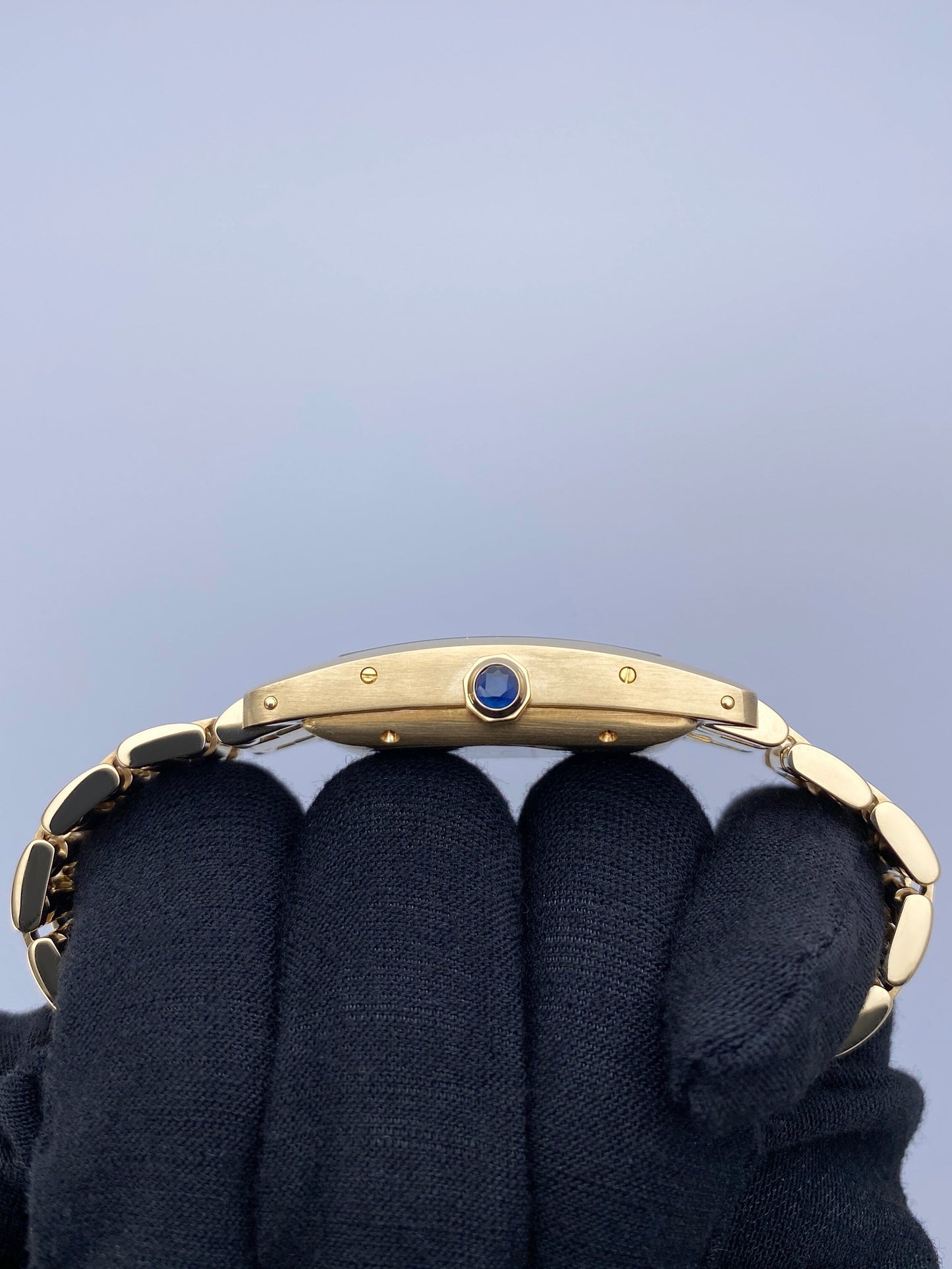 Cartier Tank Americaine W26035K2 18K Yellow Gold Ladies Watch Box Papers - Watches