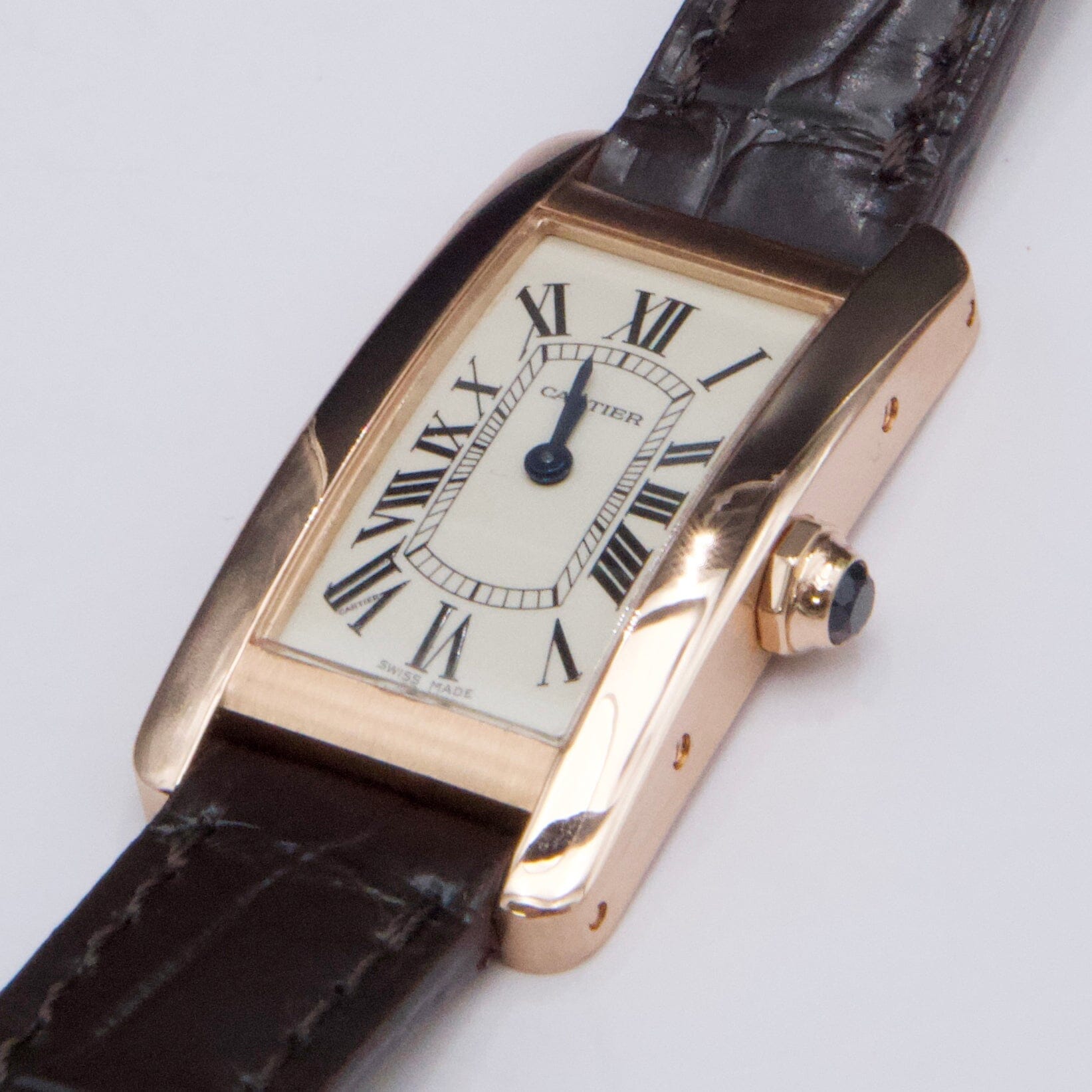 Cartier Tank Americaine W2607456 Ladies Watch - Watches