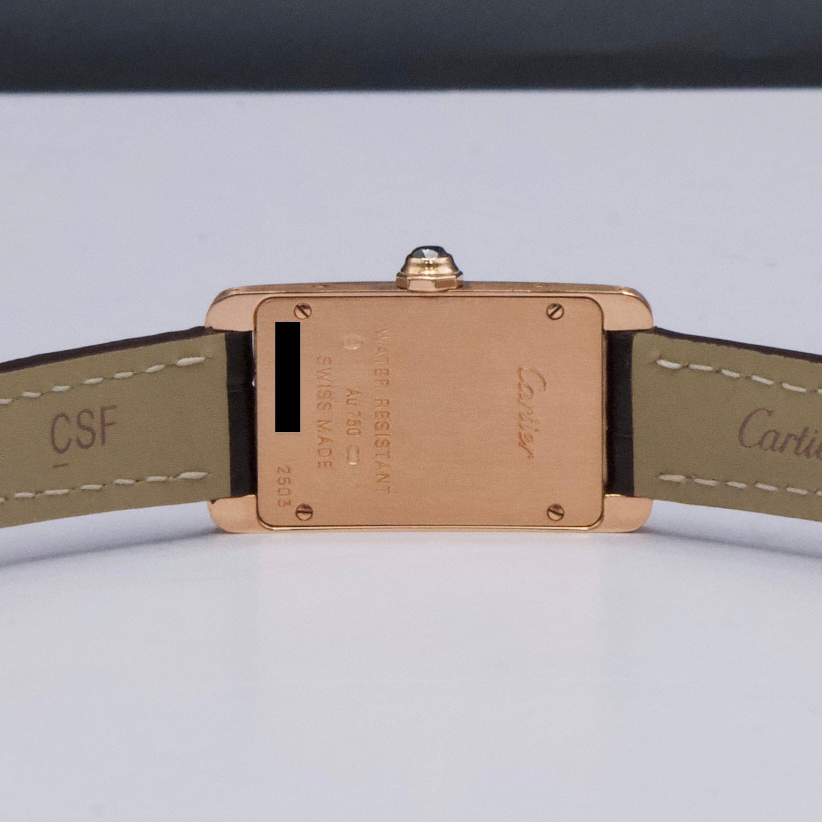 Cartier Tank Americaine W2607456 Ladies Watch - Watches