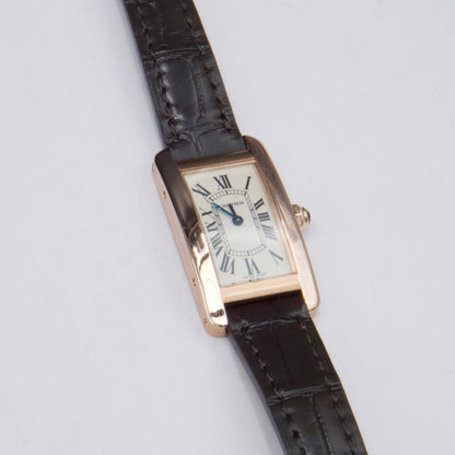 Cartier Tank Americaine W2607456 Ladies Watch - Watches
