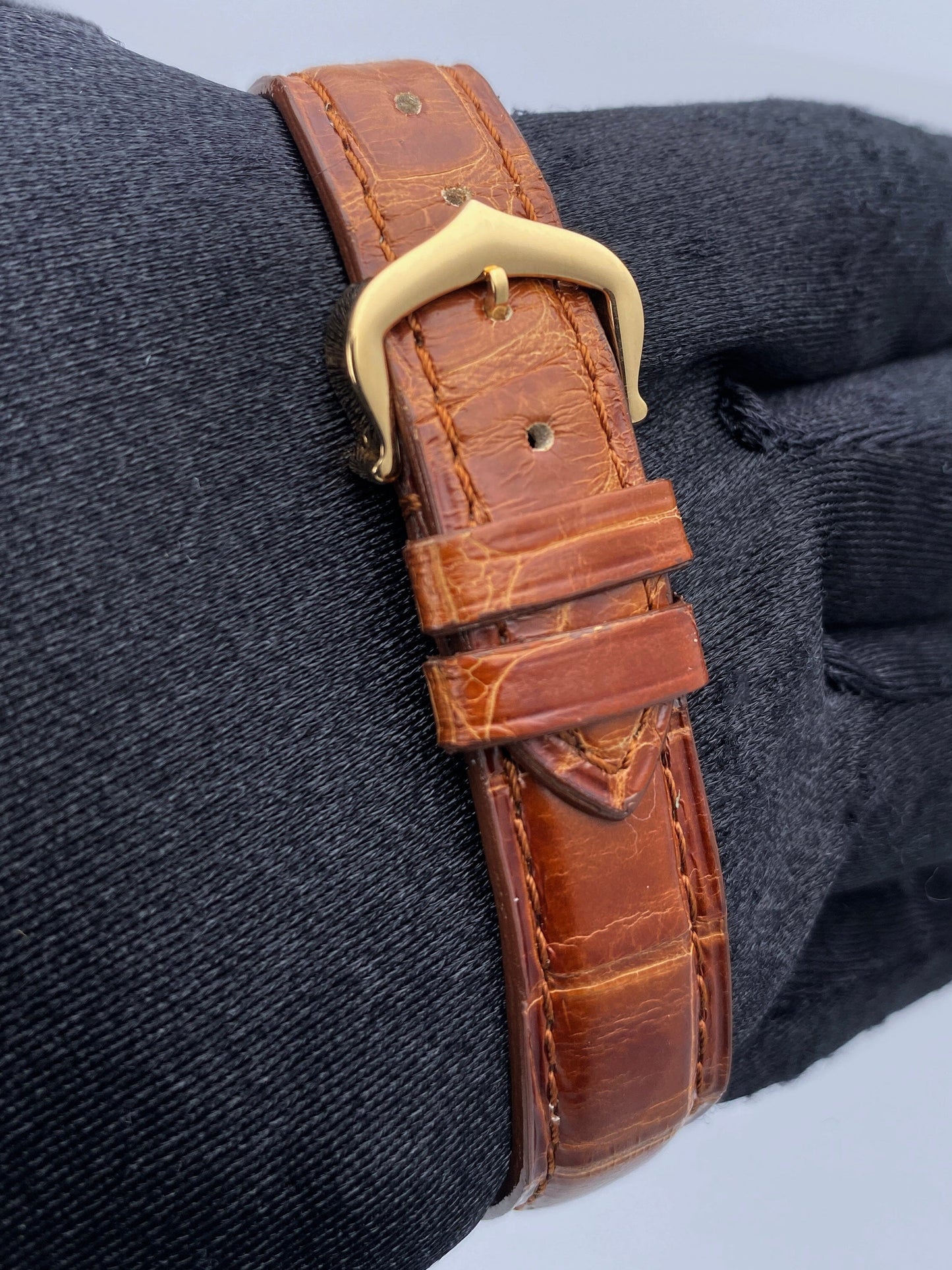 Cartier Tank Americaine W2620030 18K Rose Gold Watch Box Papers - Wristwatch