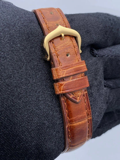 Cartier Tank Americaine W2620030 18K Rose Gold Watch Box Papers - Wristwatch