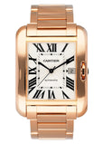 Cartier Tank Anglaise XL W5310002 18K Rose Gold Mens Watch Box Papers - Watches