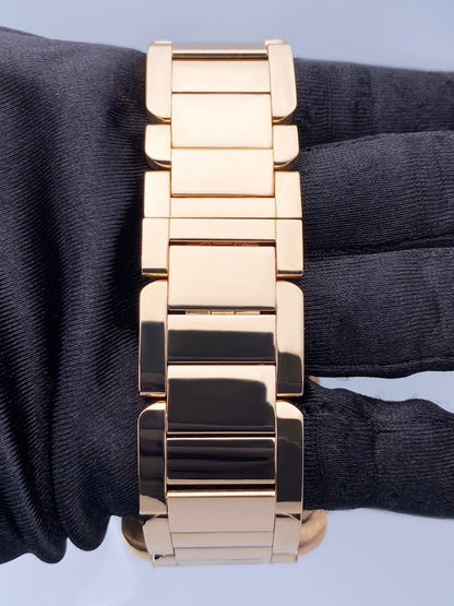Cartier Tank Anglaise XL W5310002 18K Rose Gold Mens Watch Box Papers - Watches