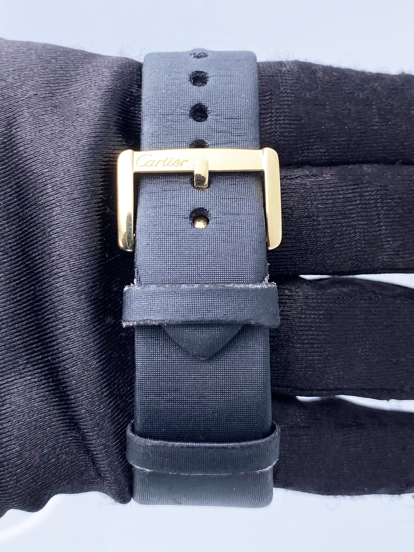 Cartier Tank Divan WA301036 Diamond Yellow Gold Ladies Watch Box Papers - Watches