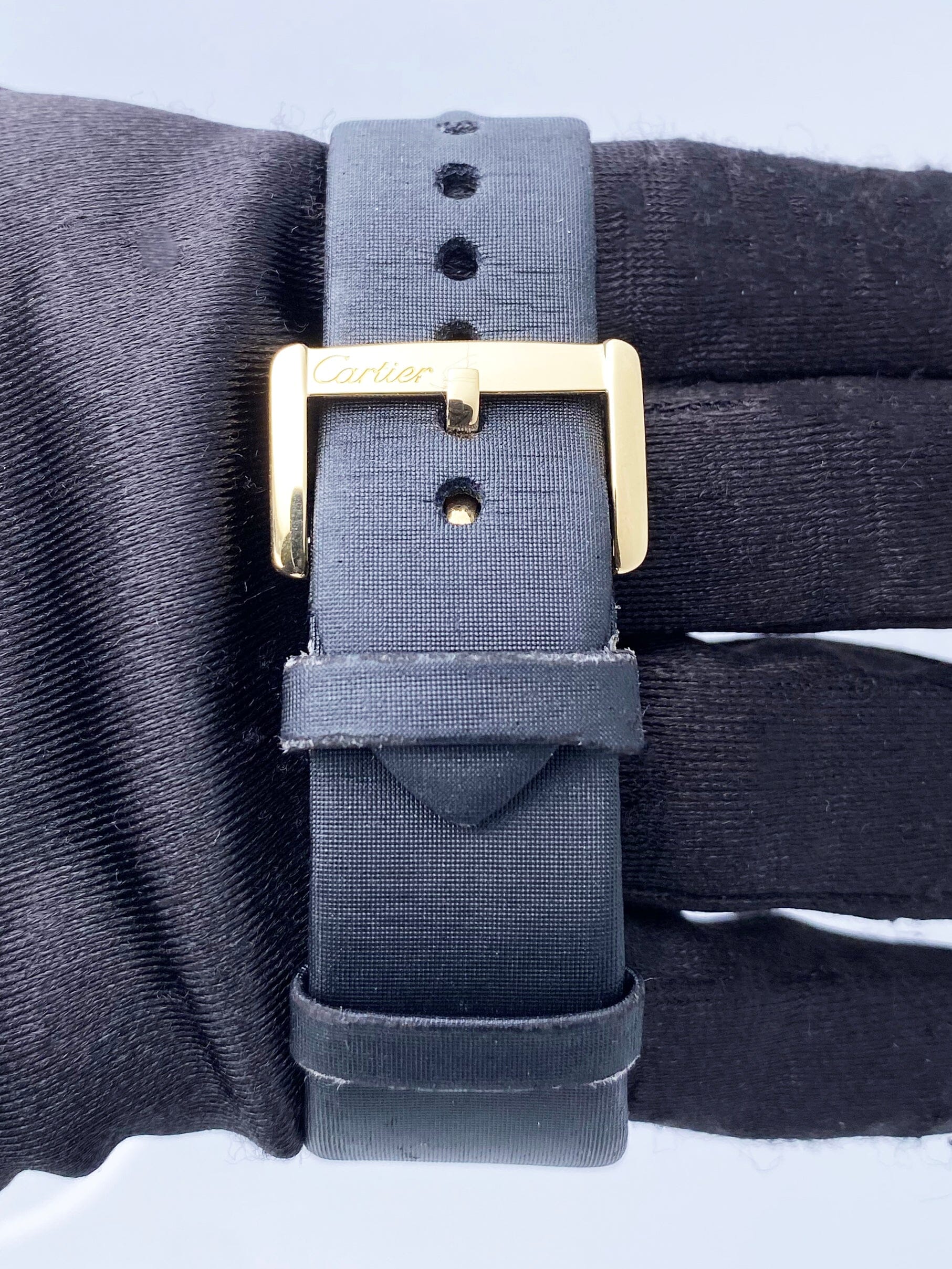 Cartier Tank Divan WA301036 Diamond Yellow Gold Ladies Watch Box Papers - Watches