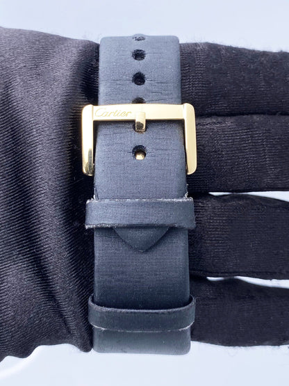 Cartier Tank Divan WA301036 Diamond Yellow Gold Ladies Watch Box Papers - Watches