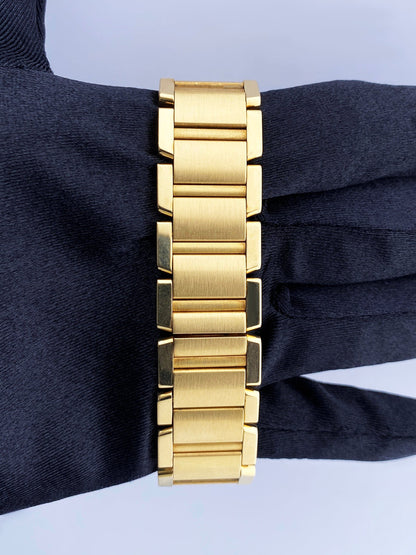 Cartier Tank Francaise W50001R2 18K Yellow Gold Mens Watch - Wristwatch