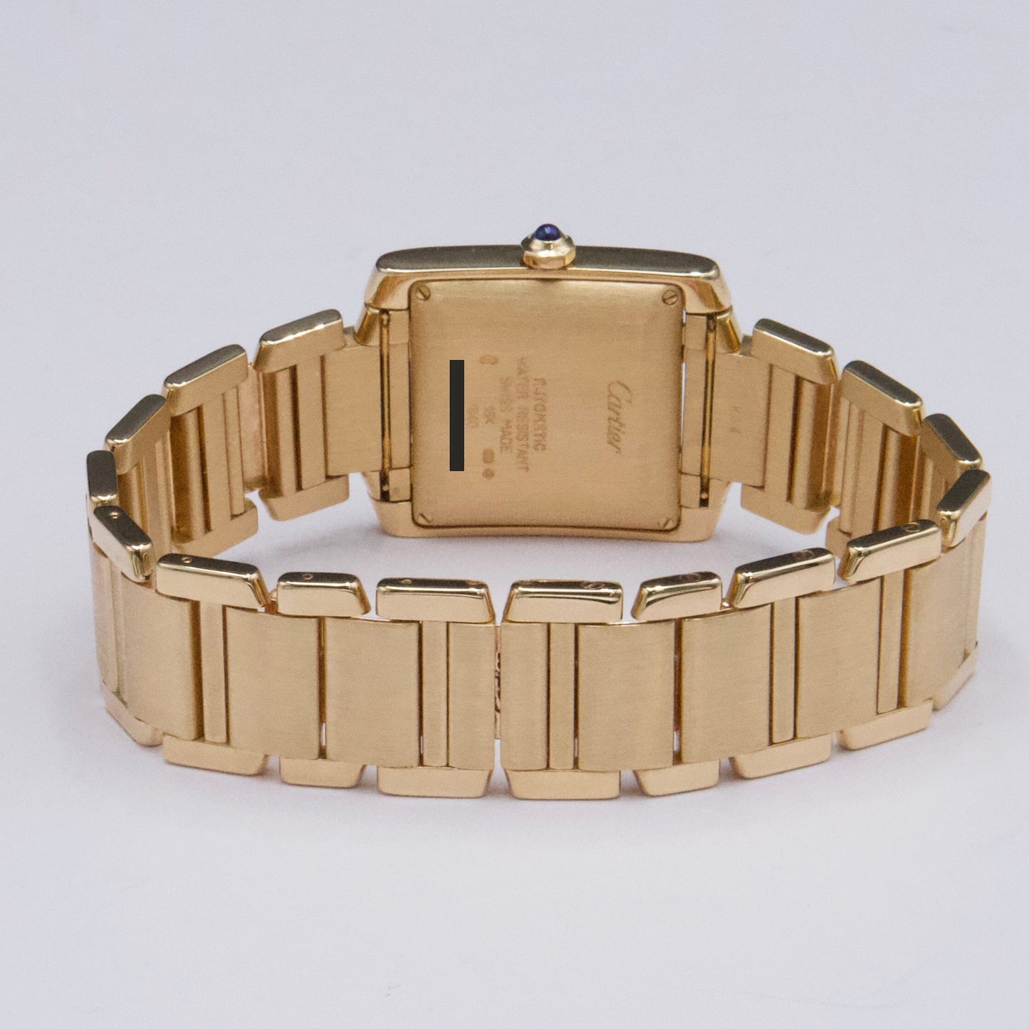 Cartier Tank Francaise W50001R2 18K Yellow Gold Mens Watch - Watches