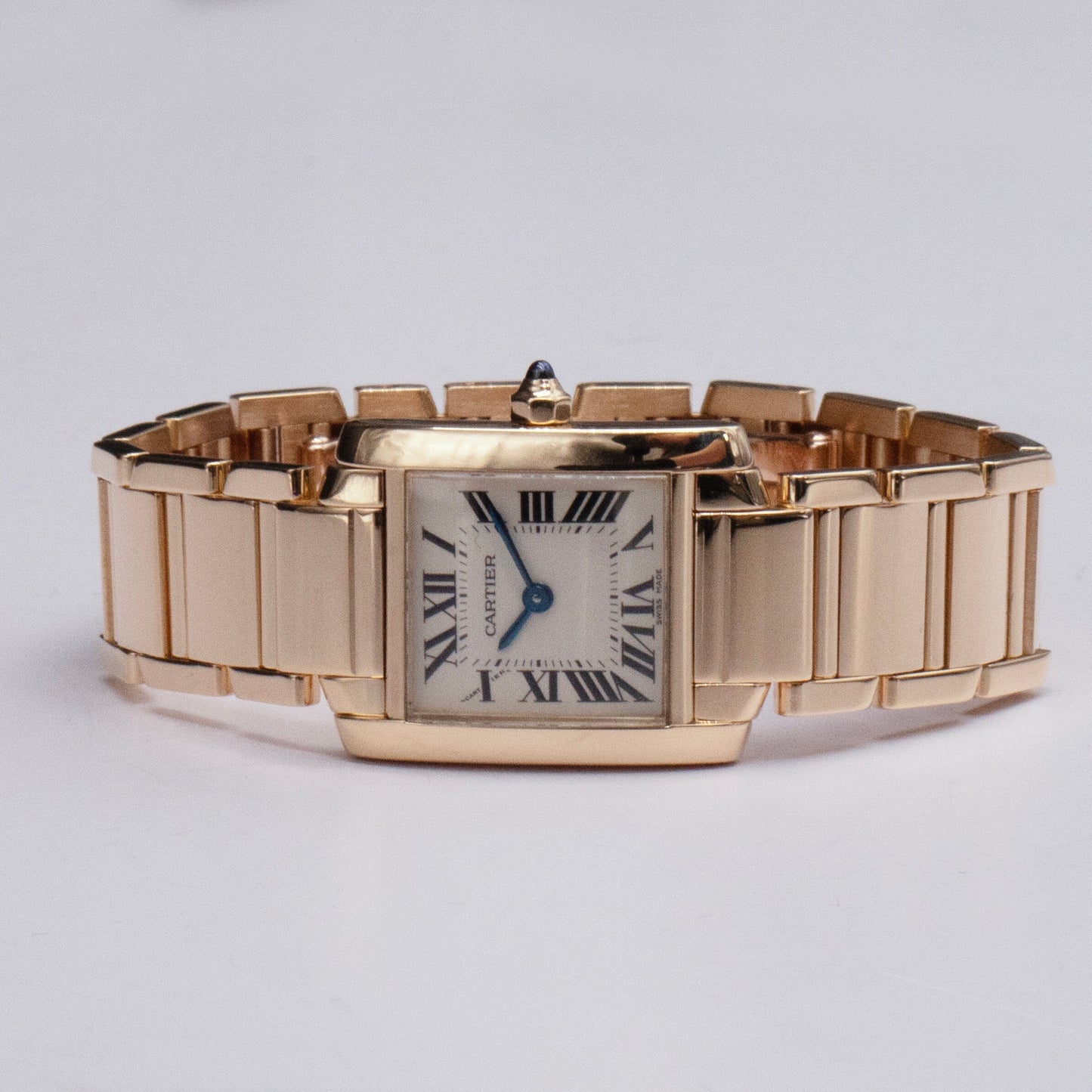 Cartier Tank Francaise W50002N2 Yellow Gold Ladies Watch - Virtual