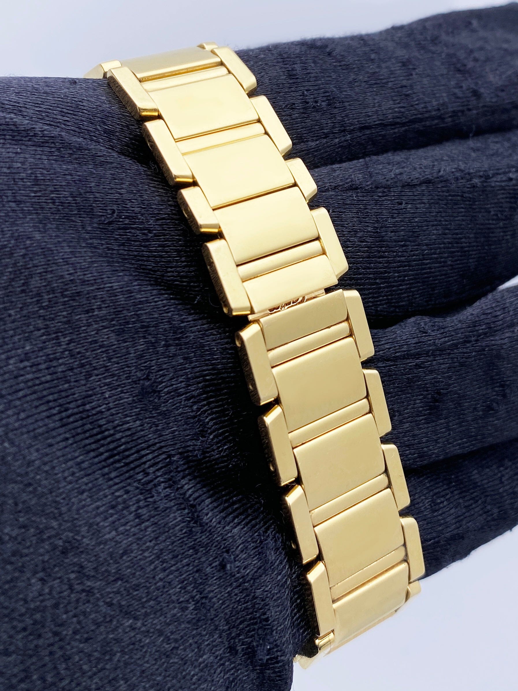 Cartier Tank Francaise W50002N2 Yellow Gold Ladies Watch - Virtual
