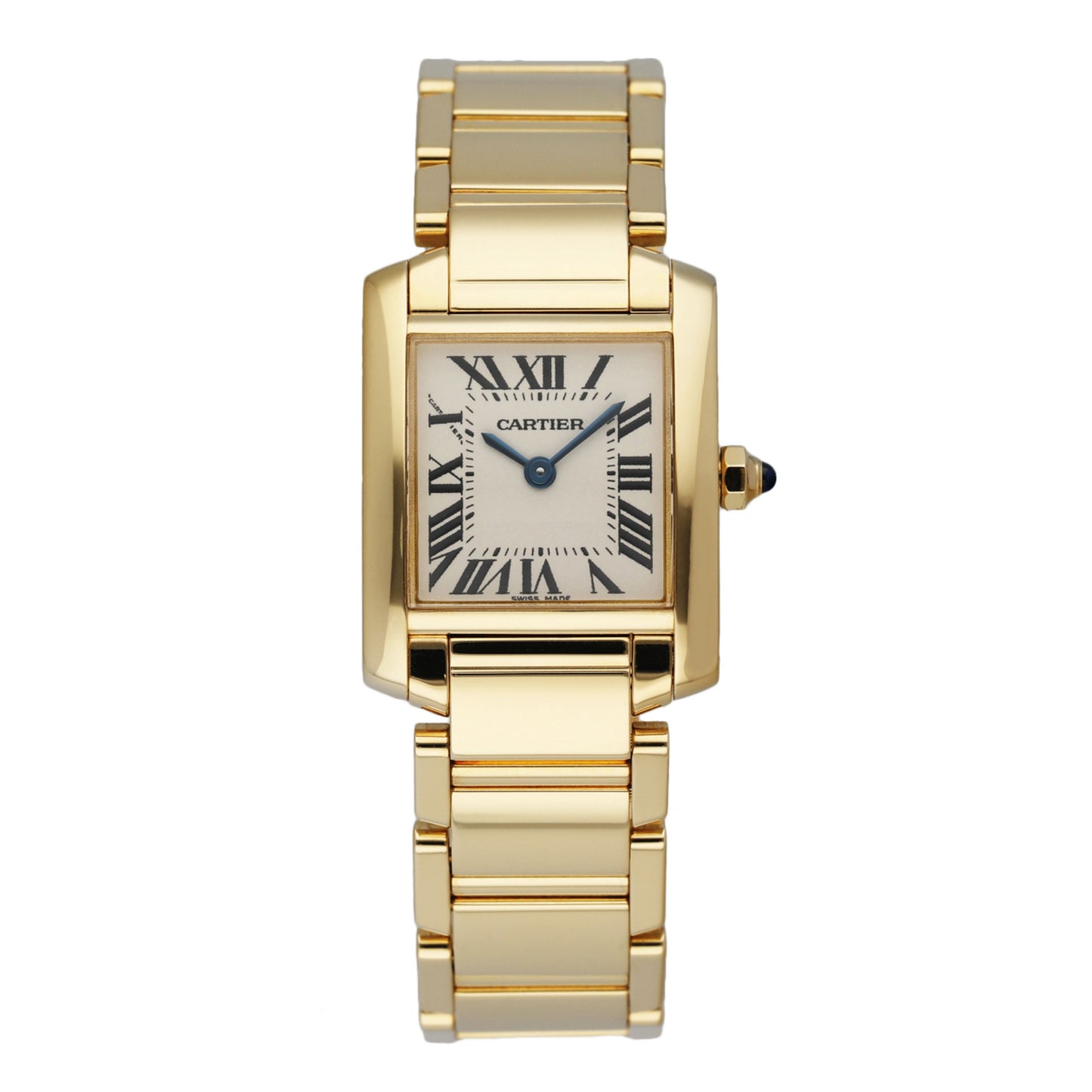 Cartier Tank Francaise W50002N2 Yellow Gold Ladies Watch - Virtual