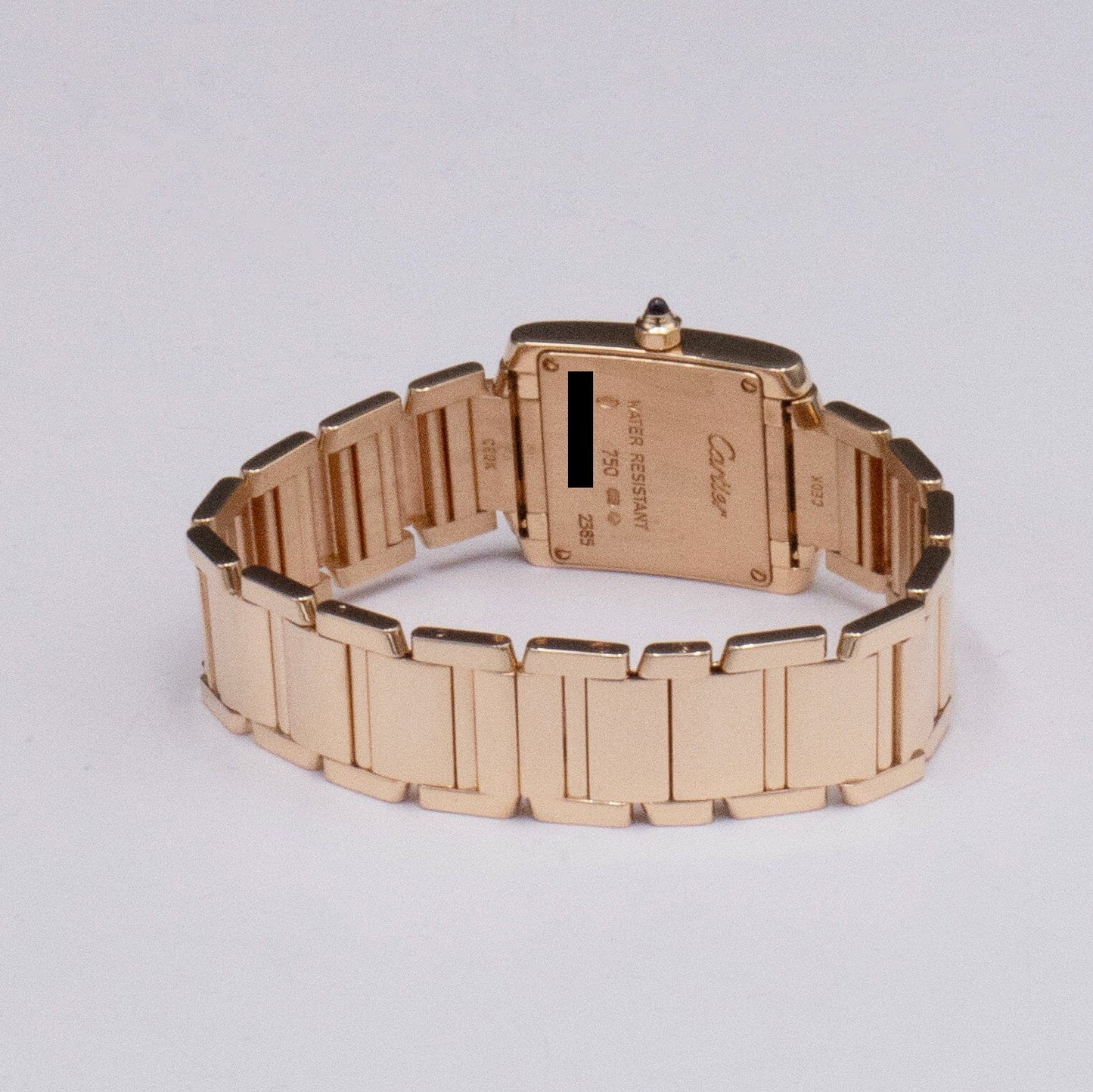 Cartier Tank Francaise W50002N2 Yellow Gold Ladies Watch - Virtual