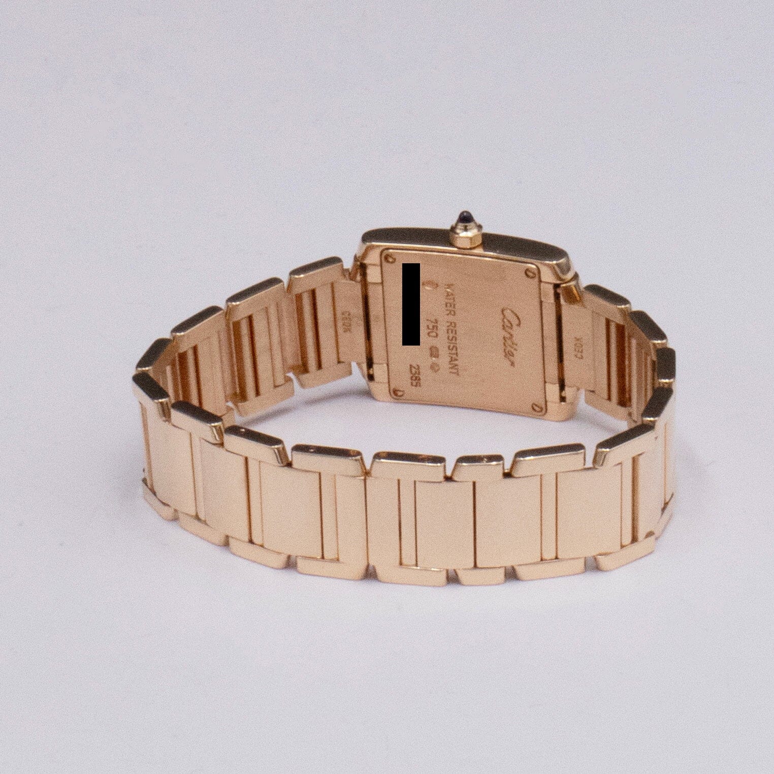 Cartier Tank Francaise W50002N2 Yellow Gold Ladies Watch - Virtual