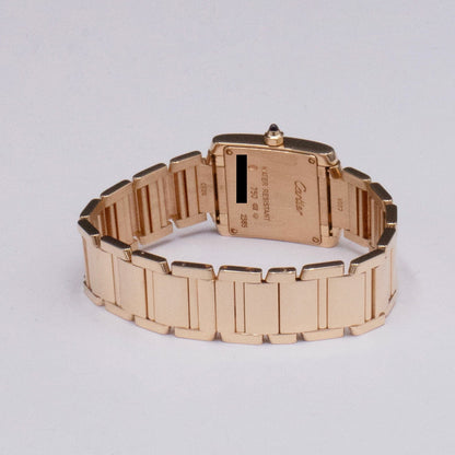 Cartier Tank Francaise W50002N2 Yellow Gold Ladies Watch - Virtual