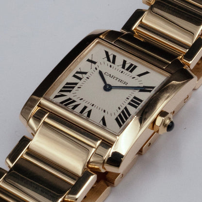 Cartier Tank Francaise W5000356 Midsize Ladies Watch - Virtual