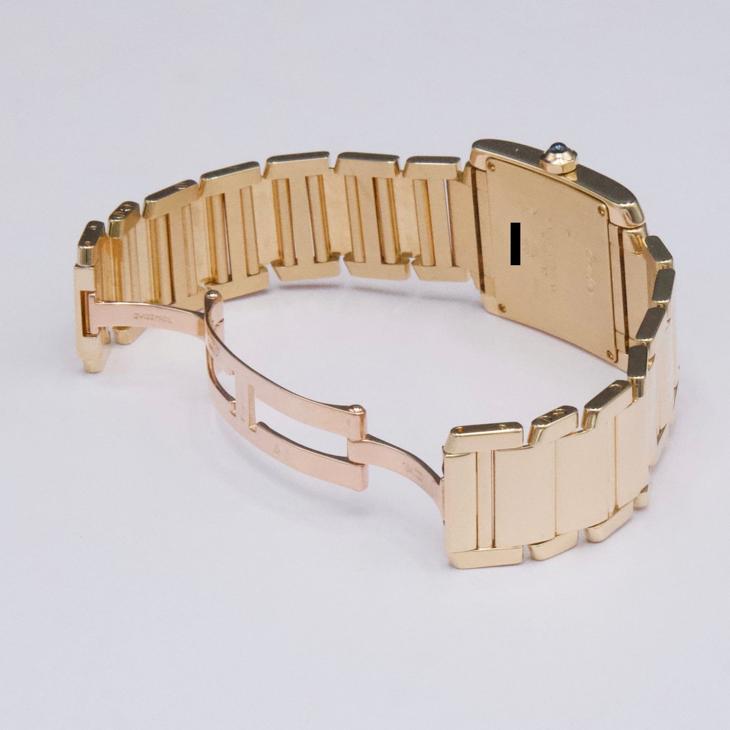 Cartier Tank Francaise W50003N2 Midsize Ladies Watch - Wristwatch