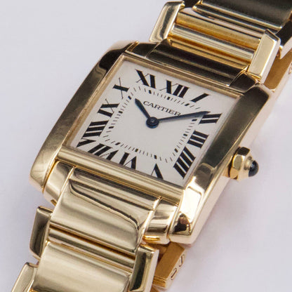 Cartier Tank Francaise W50003N2 Midsize Ladies Watch - Wristwatch