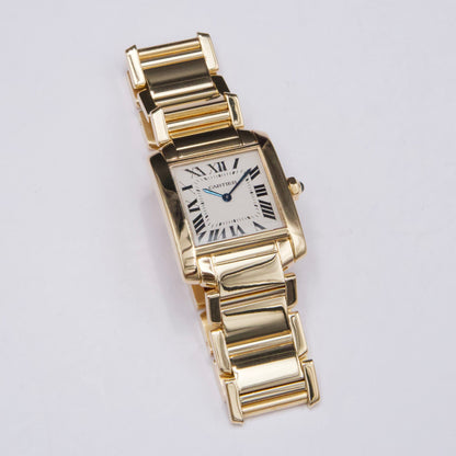 Cartier Tank Francaise W50003N2 Midsize Ladies Watch - Wristwatch