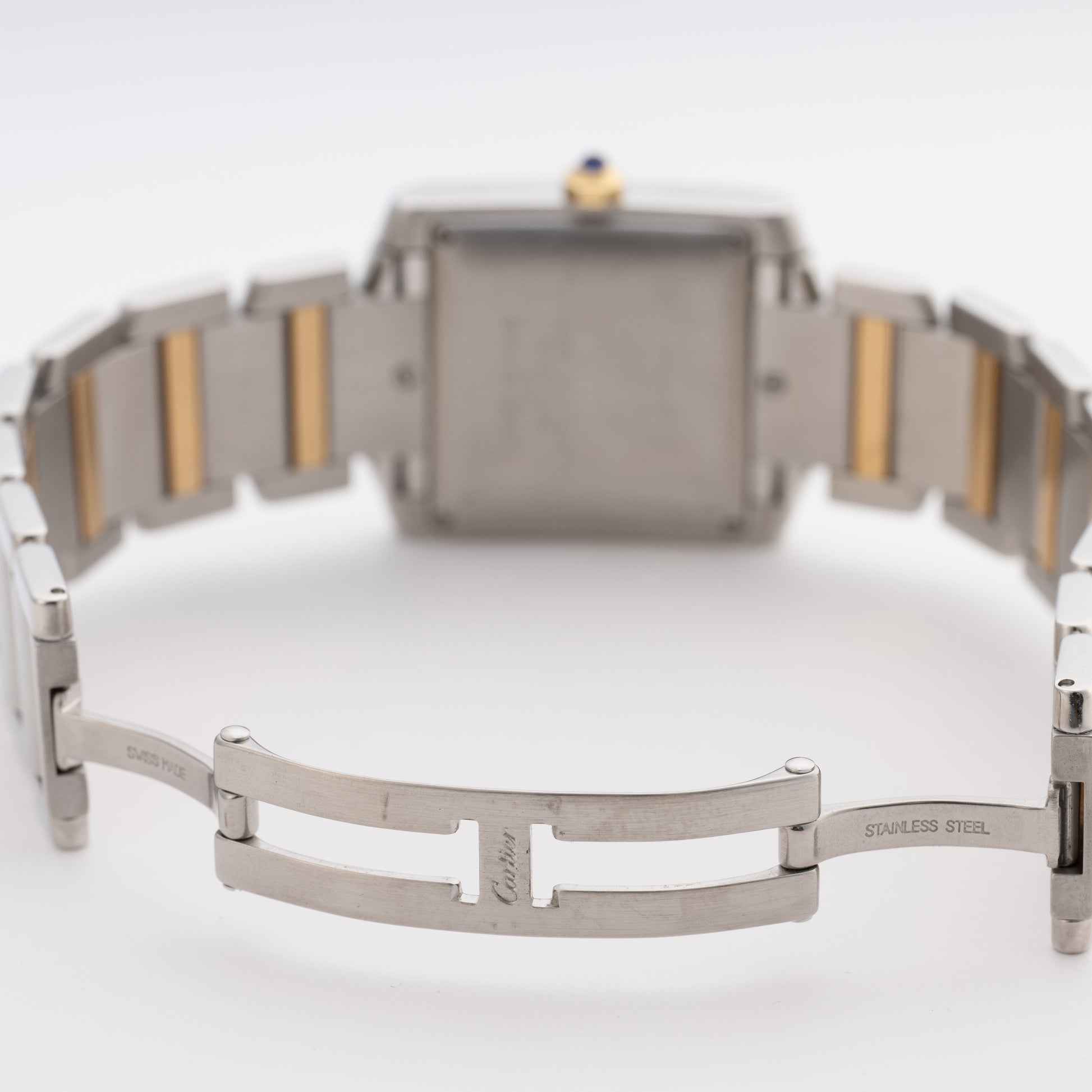 Cartier Tank Francaise W51005Q4 Two Tone Mens Watch - Watches