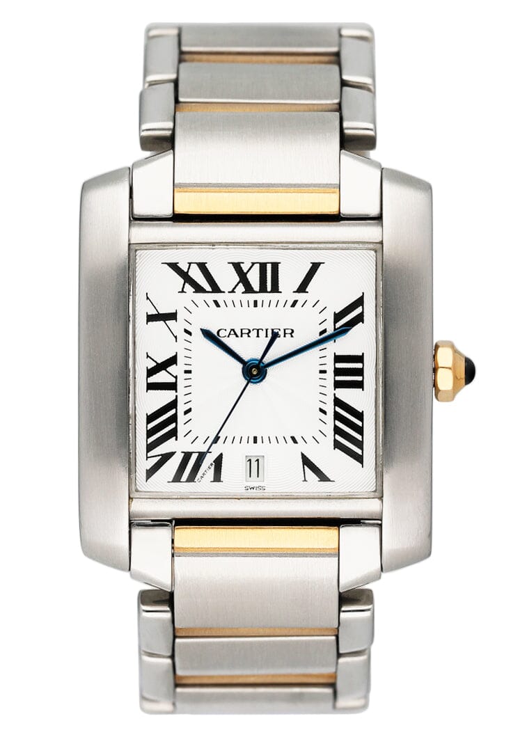 Cartier Tank Francaise W51005Q4 Two Tone Mens Watch - Watches