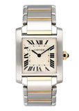 Cartier Tank Francaise W51006Q4 Two-Tone Midsize Ladies Watch Box Papers - Watches