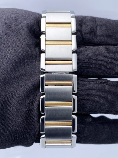 Cartier Tank Francaise W51006Q4 Two-Tone Midsize Ladies Watch Box Papers - Watches