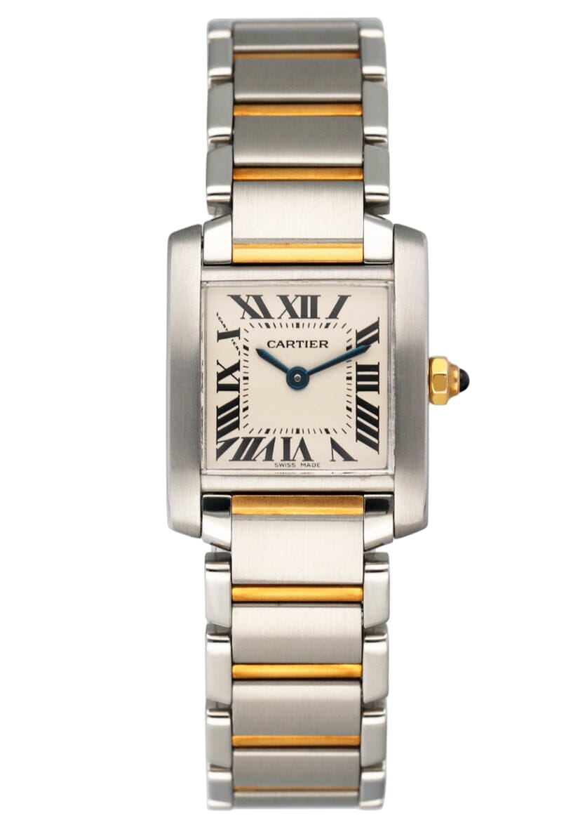Cartier Tank Francaise W51007Q4 Two-Tone Ladies Watch - Wristwatch