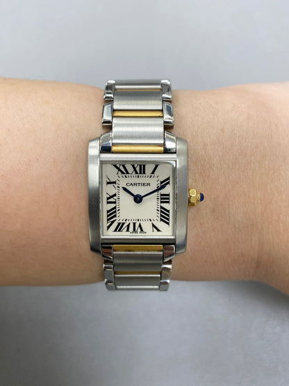Cartier Tank Francaise W51007Q4 Two-Tone Ladies Watch