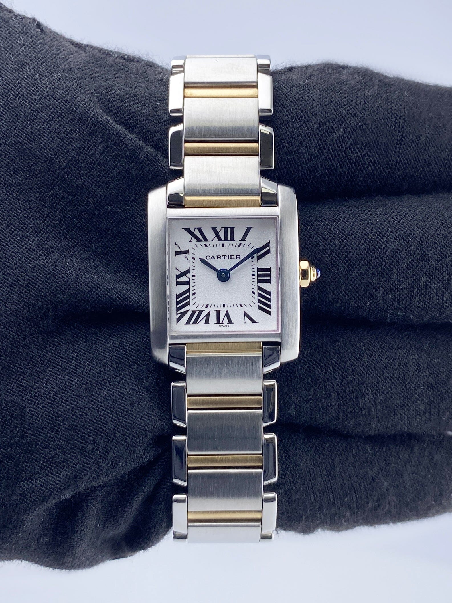 Cartier Tank Francaise W51007Q4 Two-Tone Ladies Watch - Watches
