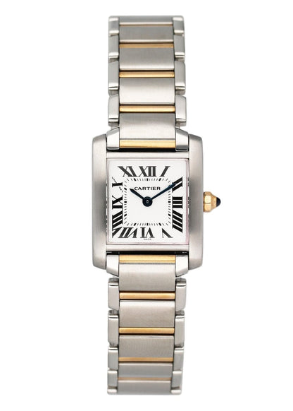 Cartier Tank Francaise W51007Q4 Two-Tone Ladies Watch - Watches