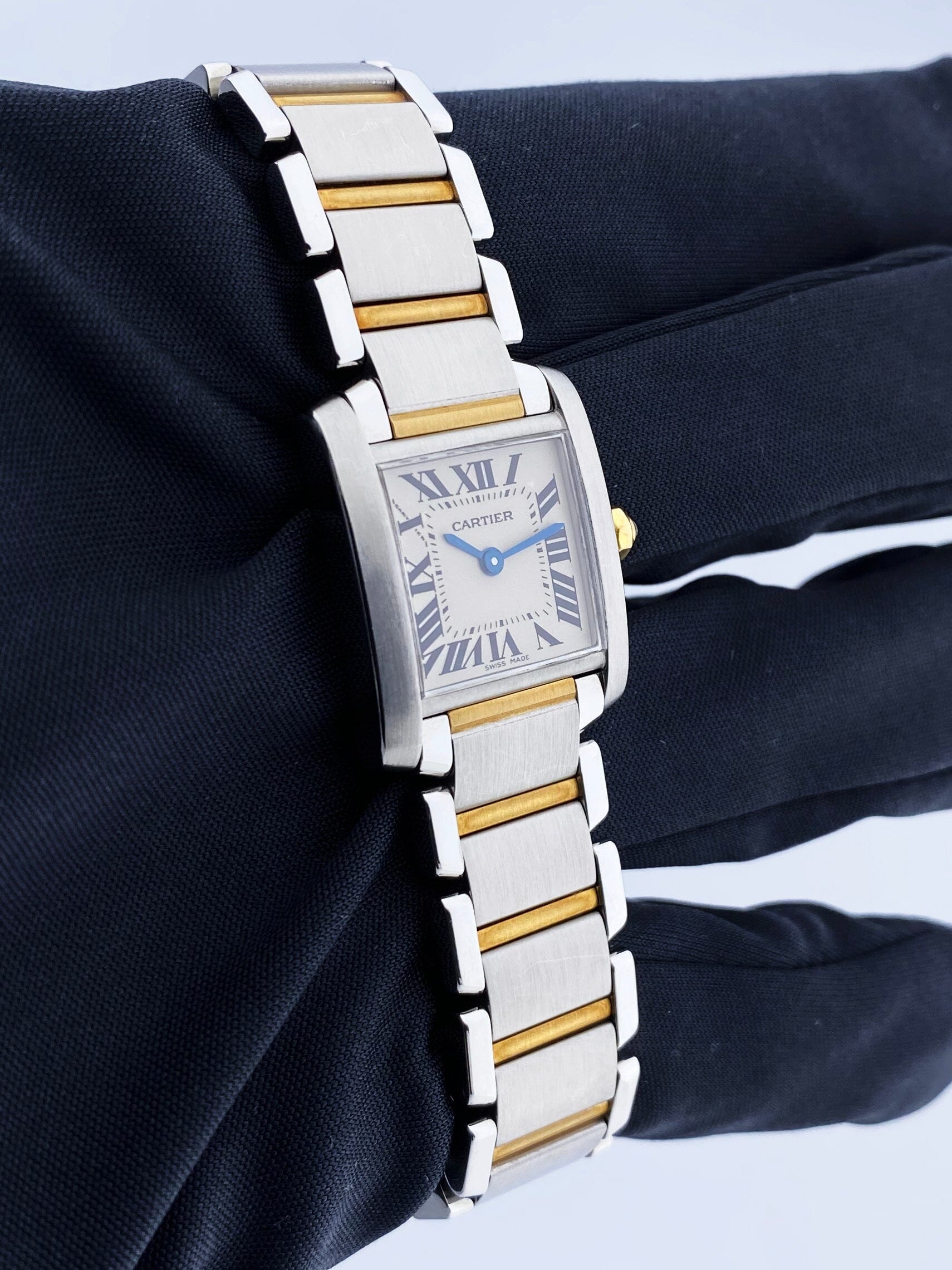 Cartier Tank Francaise W51007Q4 Two-Tone Ladies Watch - Wristwatch