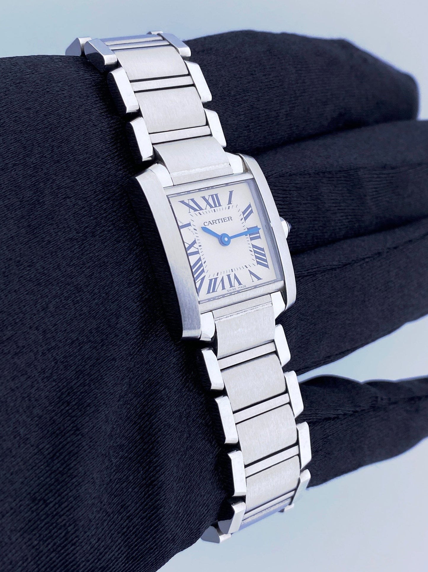 Cartier Tank Francaise W51008Q3 Stainless Steel Ladies Watch - Virtual
