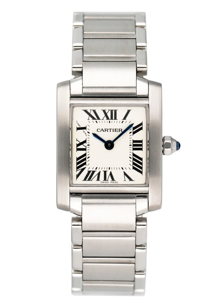 Cartier Tank Francaise W51008Q3 Stainless Steel Ladies Watch - Virtual