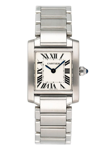 Cartier Tank Francaise W51008Q3 Stainless Steel Ladies Watch - Virtual