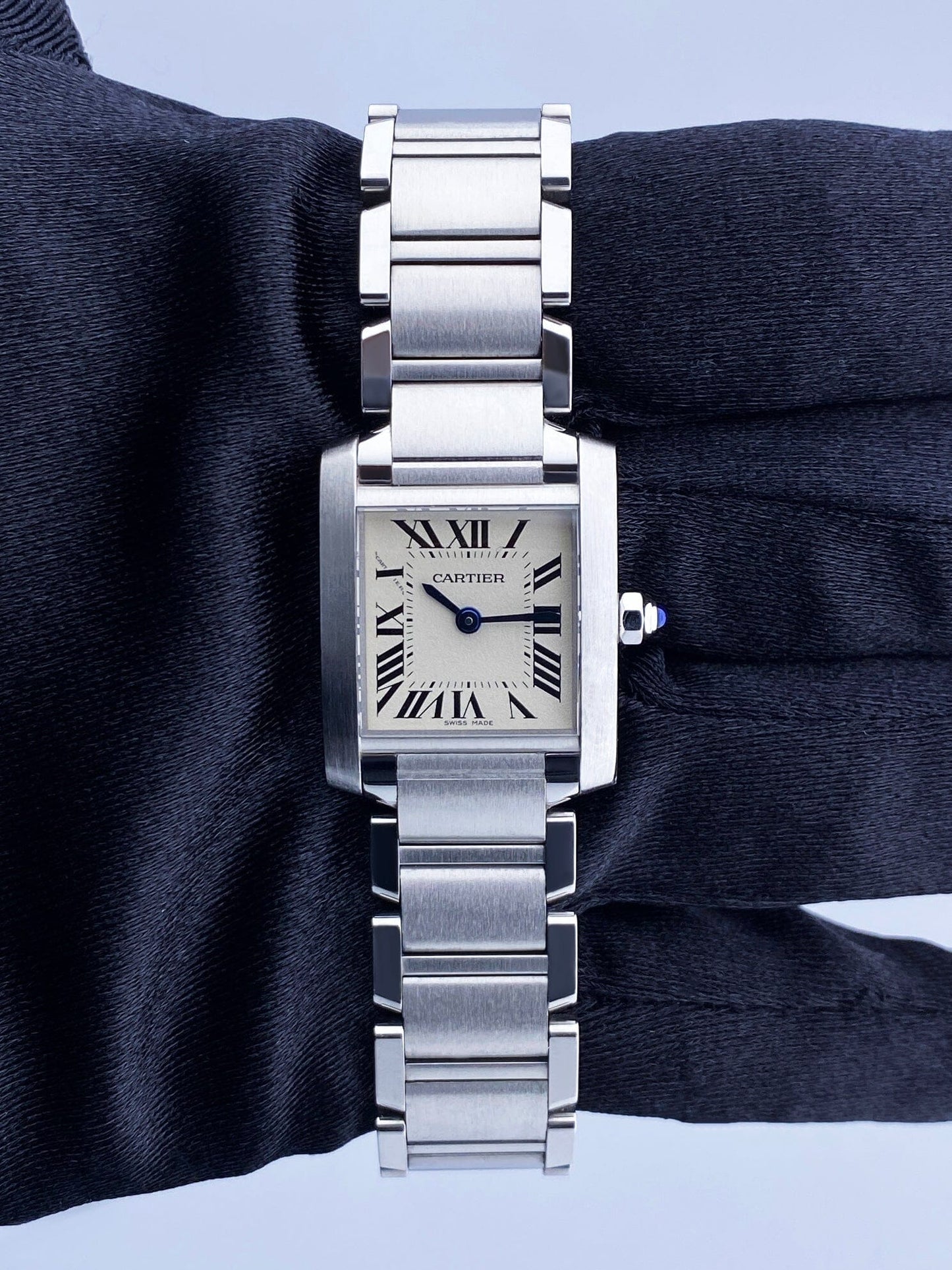 Cartier Tank Francaise W51008Q3 Stainless Steel Ladies Watch - Virtual