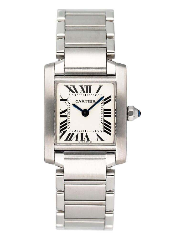 Cartier Tank Francaise W51008Q3 Stainless Steel Ladies Watch - Virtual
