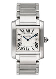 Cartier Tank Francaise W51011Q3 Stainless Steel Midsize Ladies Watch - Wristwatch