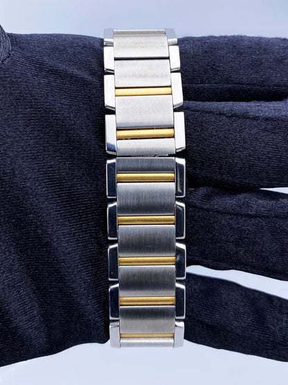 Cartier Tank Francaise W51012Q4 Two Tone Midsize Ladies Watch - Wristwatch