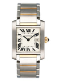 Cartier Tank Francaise W51012Q4 Two Tone Midsize Ladies Watch - Watches