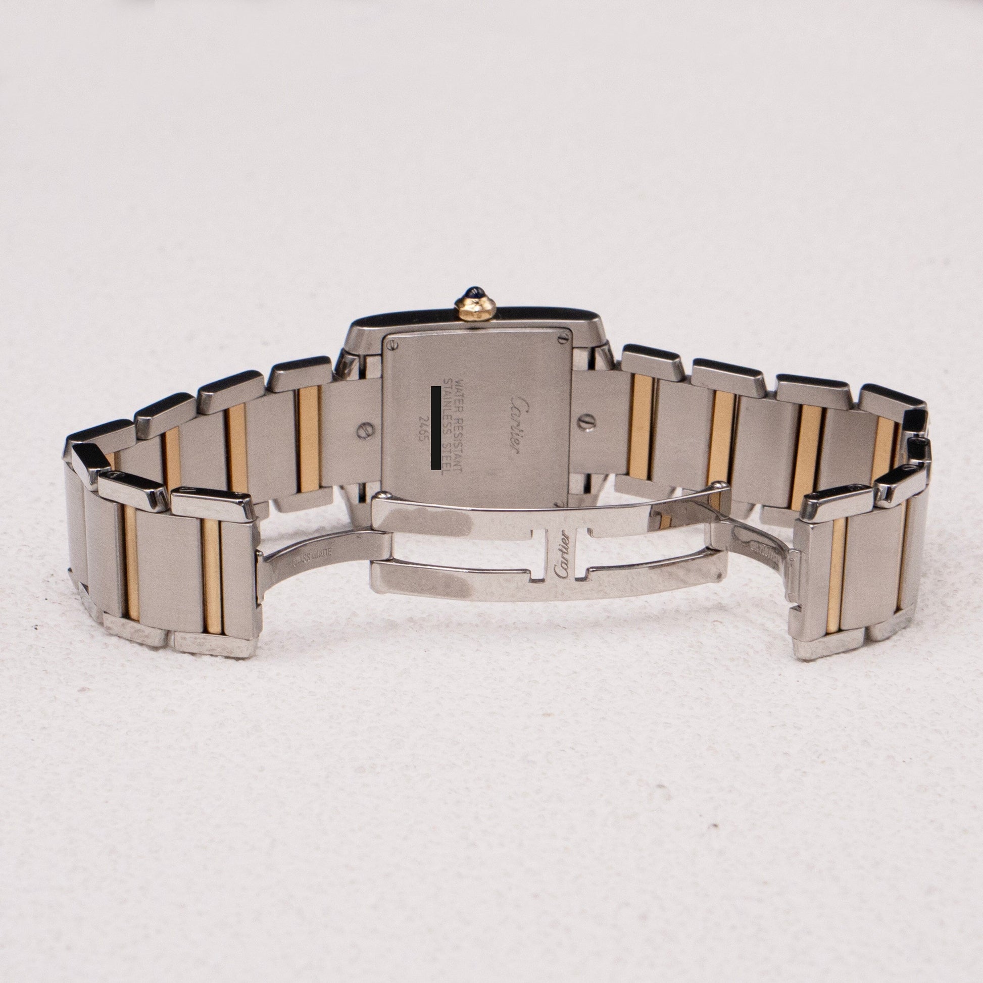 Cartier Tank Francaise W51012Q4 Two Tone Midsize Watch Box Papers - Watches