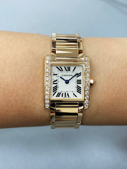 Cartier Tank Francaise WE10456H Ladies Watch