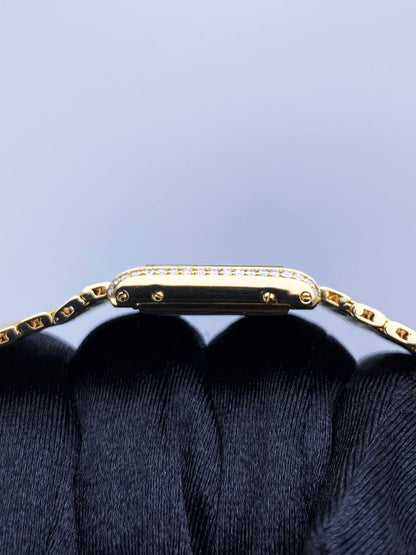 Cartier Tank Louis 6711 Diamond Bezel Ladies Watch - Virtual
