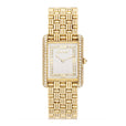 Cartier Tank Louis Paris WA3001A7 Diamond 18K Yellow Gold Ladies Watch Box Papers - Watches