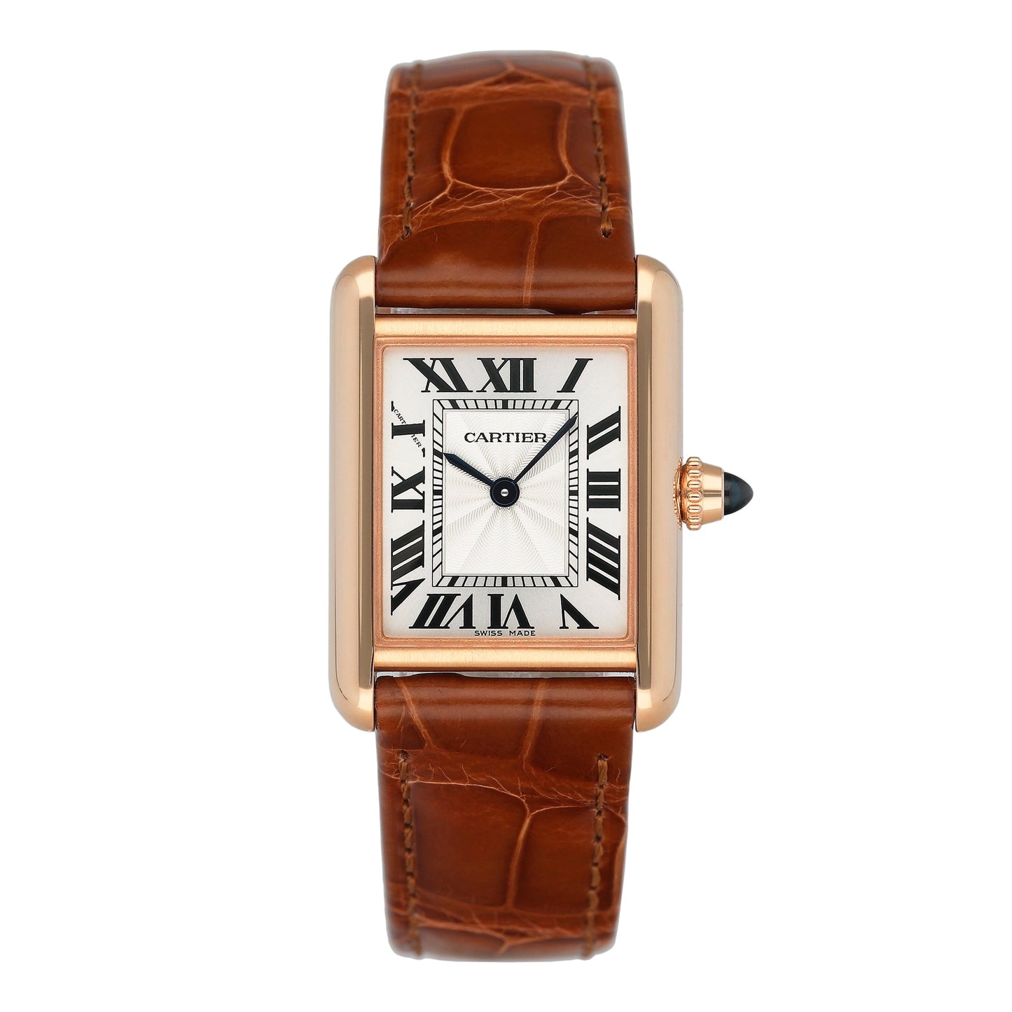 Cartier Tank Louis Small WGTA0010 18K Rose Gold Ladies Watch Box Papers - Watches