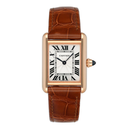 Cartier Tank Louis Small WGTA0010 18K Rose Gold Ladies Watch Box Papers - Watches